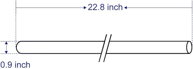 HQUA-OWS-6Q Quartz Sleeve for OWS 6GPM Water Purifier, 2Pack, 6 O-Rings Included.