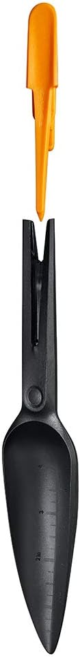 Fiskars 340110-1001 Seed Planting Trowel, Black