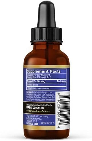 Herbal Goodness Energy and Vitality 1oz -
