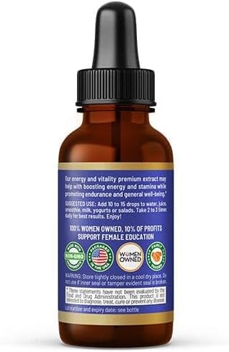 Herbal Goodness Energy and Vitality 1oz -