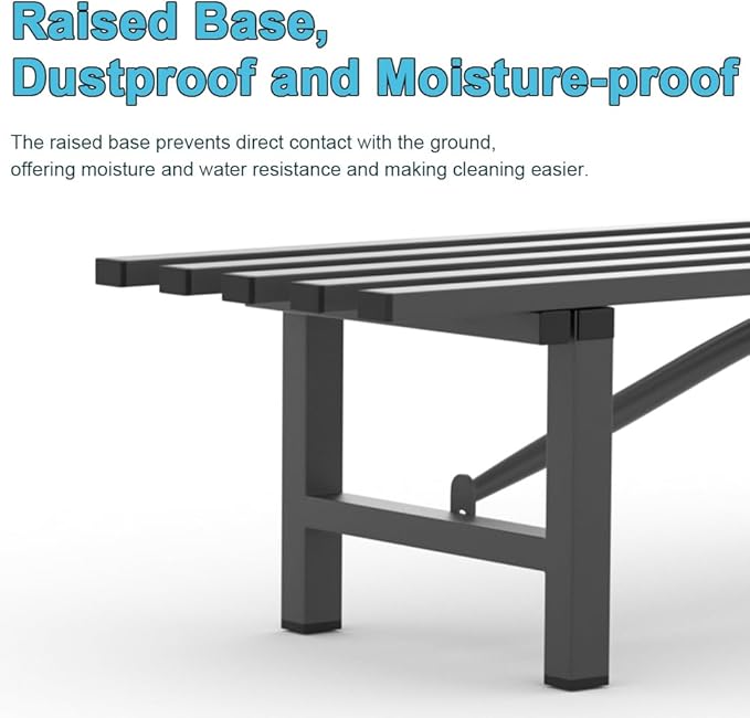 Premium Aluminum Plant Stand - Home Decor & Outdoor Garden Solution with 300 LBS Capacity, L37.8 x W11.4 x H7.9 inch