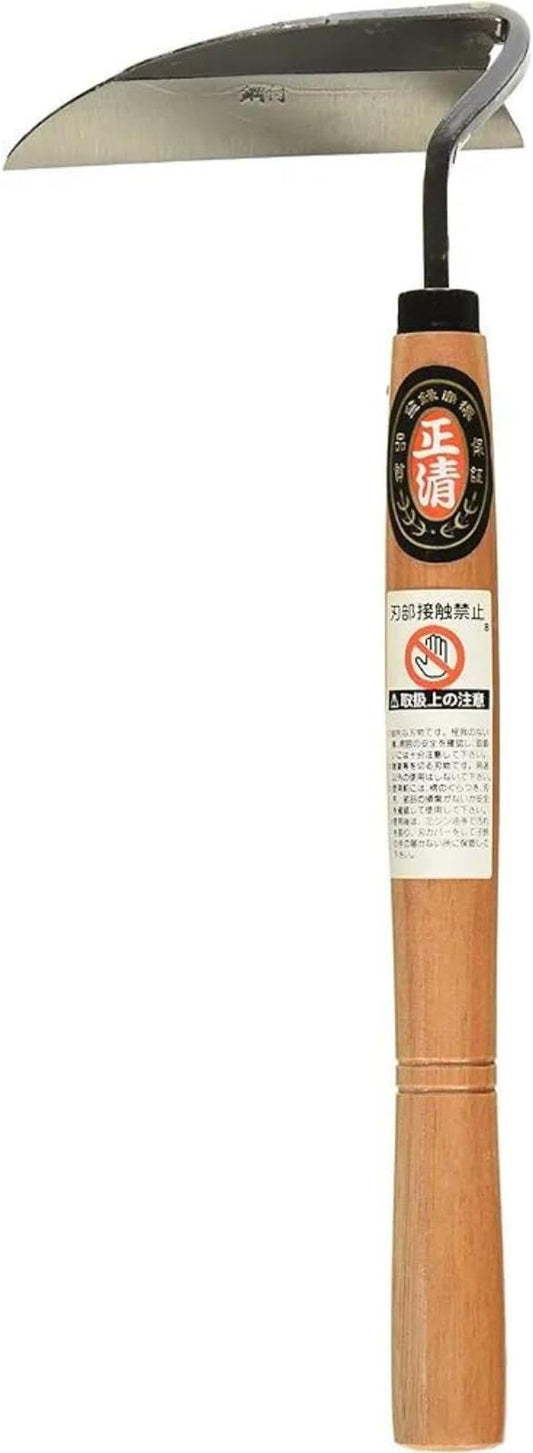 Japanese Weeding Sickle Very Sharp Edge Quick Work (Full Size)