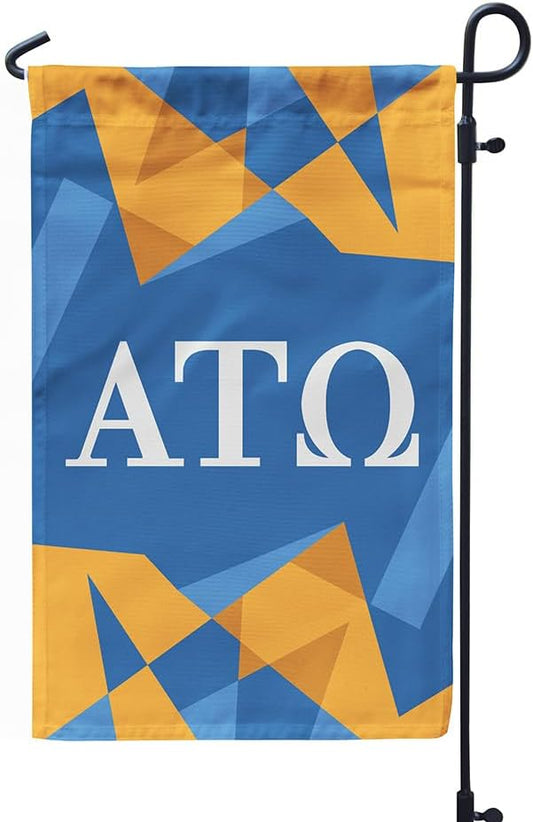 Alpha Tau Omega Licensed Flag Garden 12x19 inches Flag Banner Yard Decor Outdoor Decoration (Alpha Tau Omega #7)