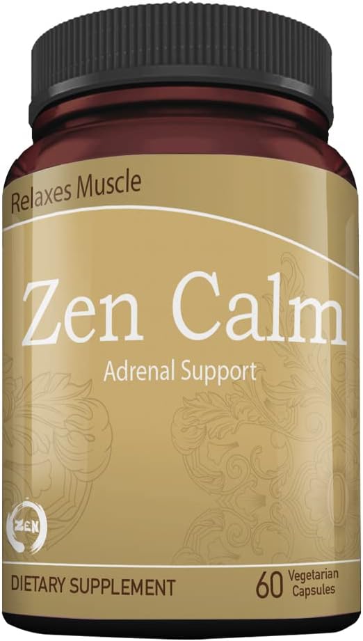 Zen Calm Organic Adaptogenic Herbs (60 Veggie