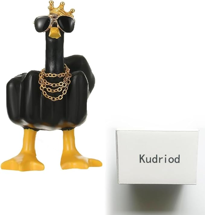 Accddio Funny Resin Garden Statue Decor for Home Office Desk Patio Garden Decor Funny Gifts