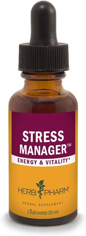 Herb Pharm Stress Manager: Adaptogenic Stress 1 Oz