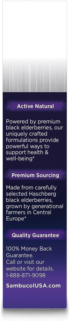 Sambucol Black Elderberry Throat Lozenge 2 Pack (40 Total