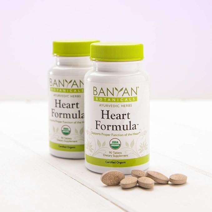 Banyan Botanicals Heart Formula – Organic 90 Tablets