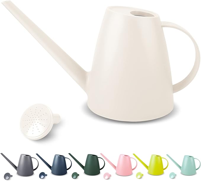 Watering Can for Indoor Plants, Small Watering Cans for House Plant Garden Flower, Long Spout Water Can for Outdoor Watering Plants 1.8L 1/2 Gallon