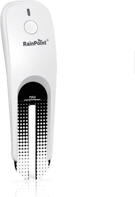 RainPoint 3-in-1 Smart Wireless Soil Moisture Meter for Plants Indoor/Outdoor Without Hub, WiFi APP Temperature Sunlight Sensor for Gardening Lawn Houseplants Monitor Hygrometer