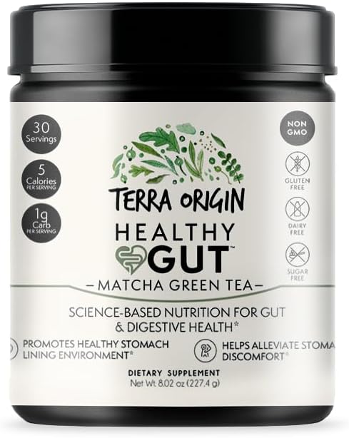 Healthy Gut Matcha Green Tea 30-Servings with