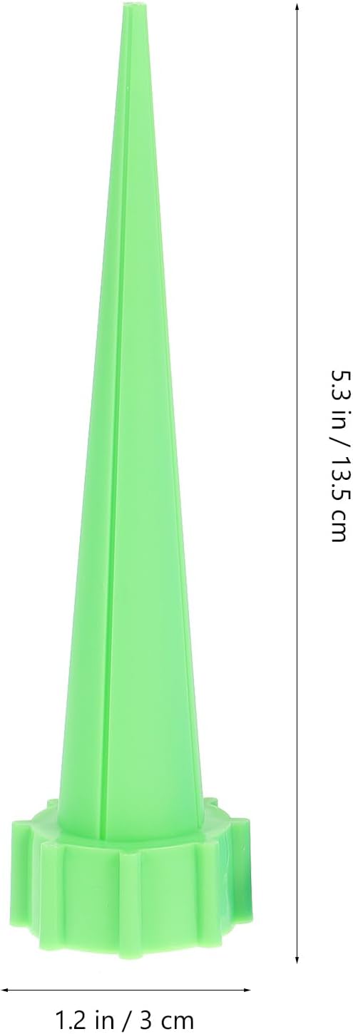 Operitacx Indoor Light Bulb Outdoor 16Pcs Self Plant Watering Spikes Plastic Auto Drippers Irrigation Devices Water Volume Drip System for Outdoor Indoor Plants (Random Color) Pot Planters Automatic