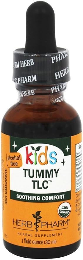 Herb Pharm Kids Certified-Organic Alcohol-Free Tummy 1 Ounce (FKTUM01)