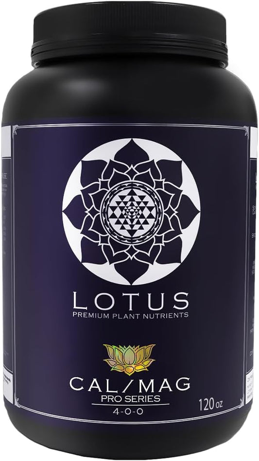 120oz Cal-Mag Supplement for Enhanced Plant Growth - Naturally Derived Premium Powdered Nutrient with Calcium and Magnesium for Soil, Hydroponic, and Coco Coir - Lotus Nutrients for Indoor and Outdoor