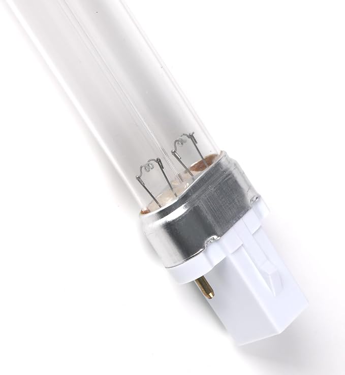 2 Pack 13 Watts UV UVC G23 Base Germicidal Ultraviolet Light Bulb Compatible w/Jebao Pond Sunsun Grech, UV Light for Pond