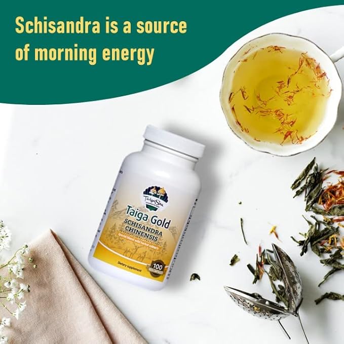 Schisandra Chinensis Supplement, Wild Siberian Herbal 100 Vegetarian