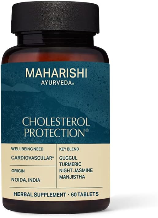 Maharishi Ayurveda - Cholesterol Protection Herbal (60 Tablets-500mg) Tablets-500mg)