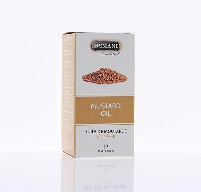 Hemani Mustard 100% Natural Cold Pressed 30ml