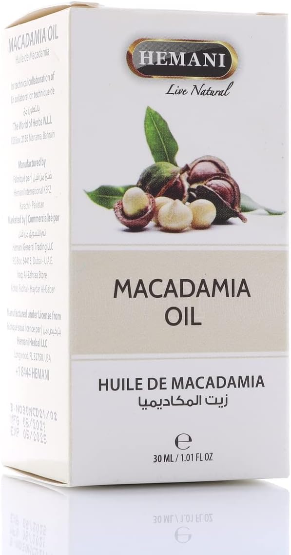 HEMANI Macadamia Oil 30mL