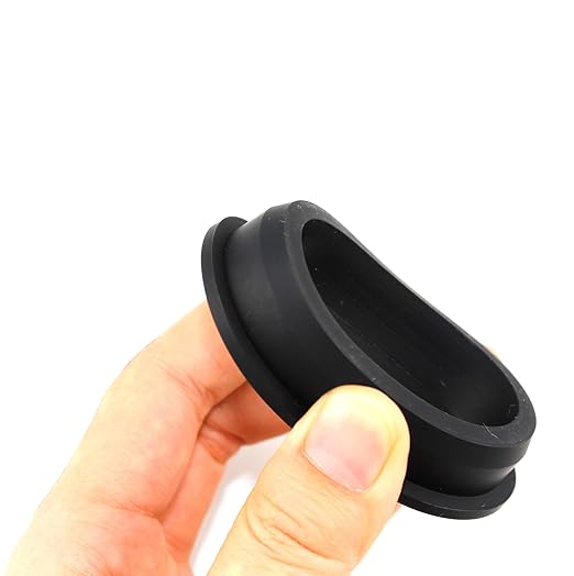 1-1/2 Inch Drill Hole, 1-1/8 Inch ID Silicone Rubber Grommets for Wiring, Firewall Hole Plug, Top Hat Grommets for 1-1/8 Inch OD Vinyl Tubing in Hydroponic and Irrigation Systems, 4 Pack