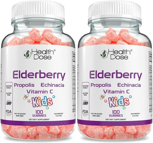 Elderberry Sambucus Gummy Vitamins Kids 100 2