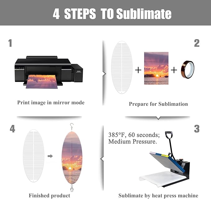 4Pack 11inch Sublimation Wind Spinner Blanks 3D Aluminum Metal Wind Sculpture Kinetic Spinners for Yard and Garden Indoor Art Ornaments Hanging Decoration (Helix)