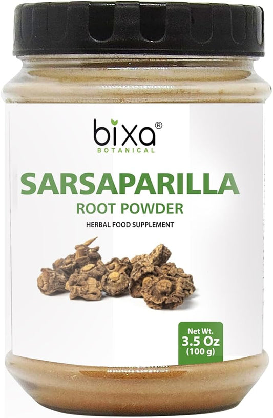 bixa BOTANICAL Sarsaparilla Root Powder (HEMIDESMUS INDICUS) 100g(3.5 Oz) 1| Natural