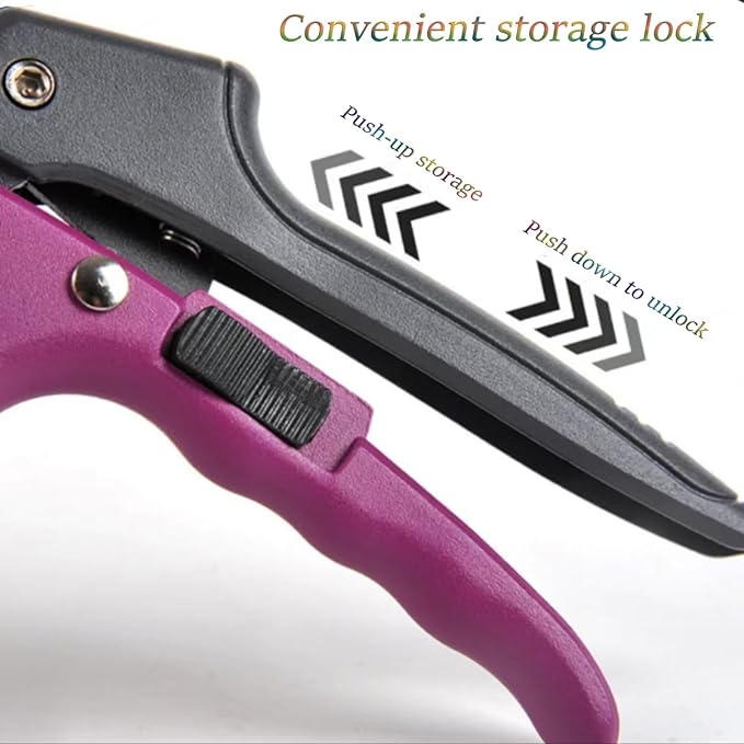 Garden clippers, premium Germany pruners, Work 3 times easier, professional pruning shears, cutting rose, flower, hedge, stem, tree, Sharp gardening scissors, Arthritis weak hand snips (Japanese-2, 1)