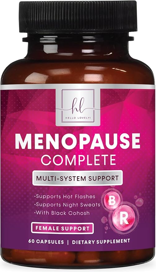 Hello Lovely! Menopause Relief for Women 60 Capsules