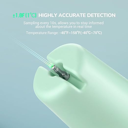 Firelex Wireless Digital Pool Thermometer Floating Easy Read, with Indoor Temperature Humidity Monitor for Swimming Pools Hot Tubs Small Ponds Aquariums