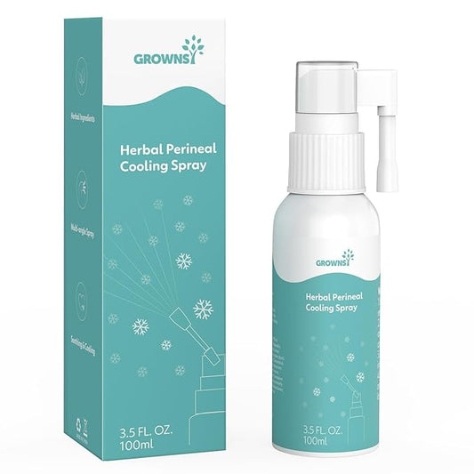 GROWNSY Perineal Cooling Spray Postpartum Essentials,