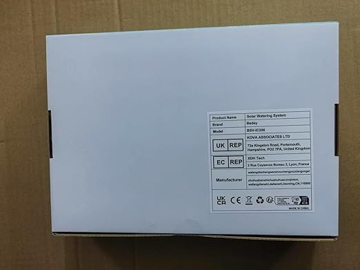 Solar Automatic Drip Irrigation System Houseplant Auto Self Watering Device Waterer for 15 Potted Plants Outdoor Indoor Garden Balcony Vacation While Away