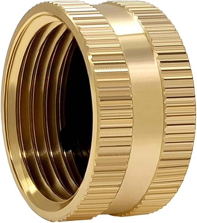 Hooshing 6PCS Garden Hose Cap 3/4 Inch Hose Female End Cap Spigot Cap Adapter with Washers Garden Hose Female Fitting Cap