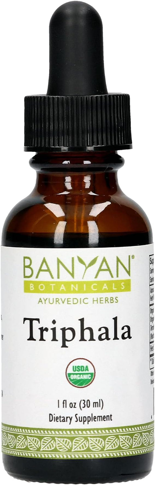 Banyan Botanicals Triphala Liquid Herbal Extract 1oz. –