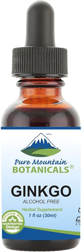 Pure Mountain Botanicals Gingko Biloba Liquid