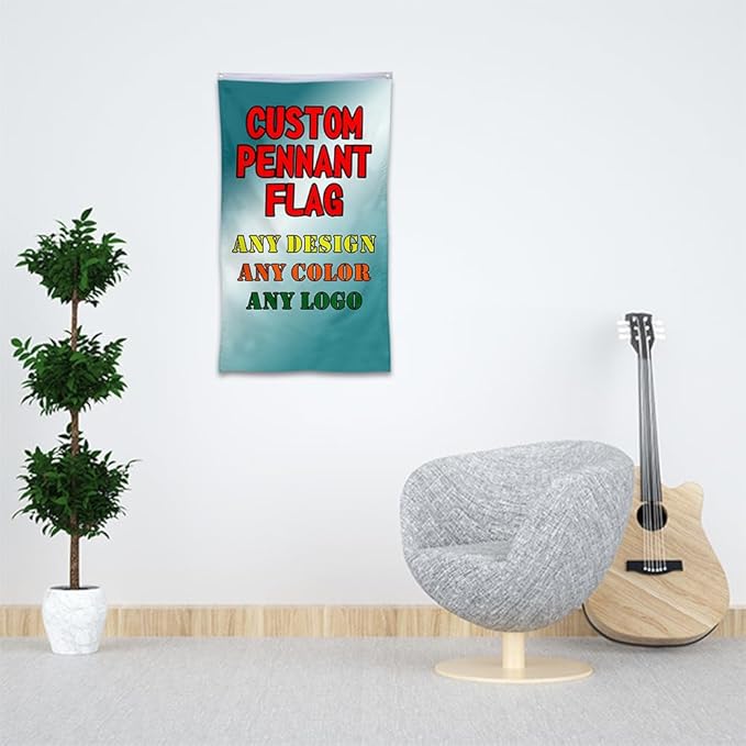 Customizable Games Funny Family Personalized Swallowtail flag Garden house banner Decor Double Stitched Polyester with Brass Grommets (Flat, 30x50in)