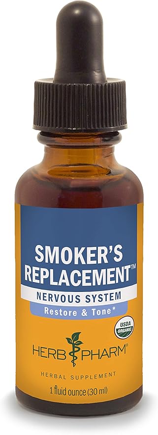 Herb Pharm Smoker's Replacement Liquid Herbal 1 Ounce