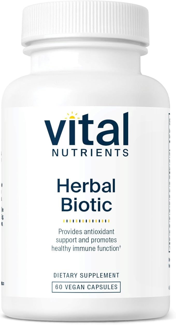 Vital Nutrients Herbal Biotic 60 Capsules