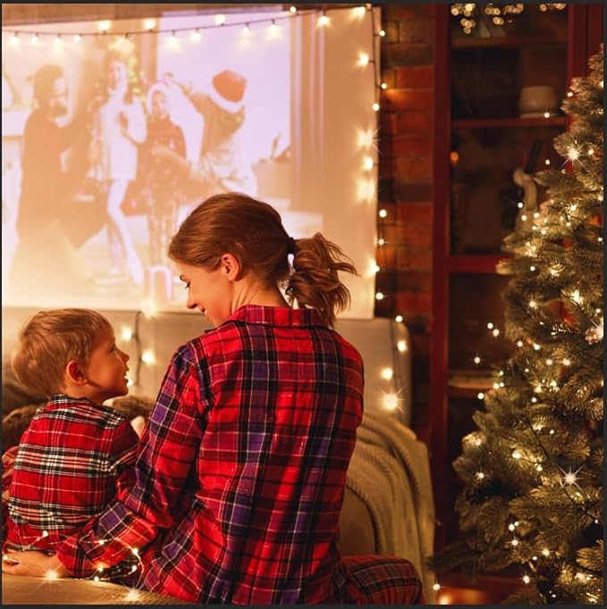 Christmas Lights,200 LED 72FT Outdoor/Indoor Christmas Lights Plug in with 8 Modes & Timer & Memory Function, Waterproof Christmas Lights Outdoor for Holiday Party Christmas Tree Deco