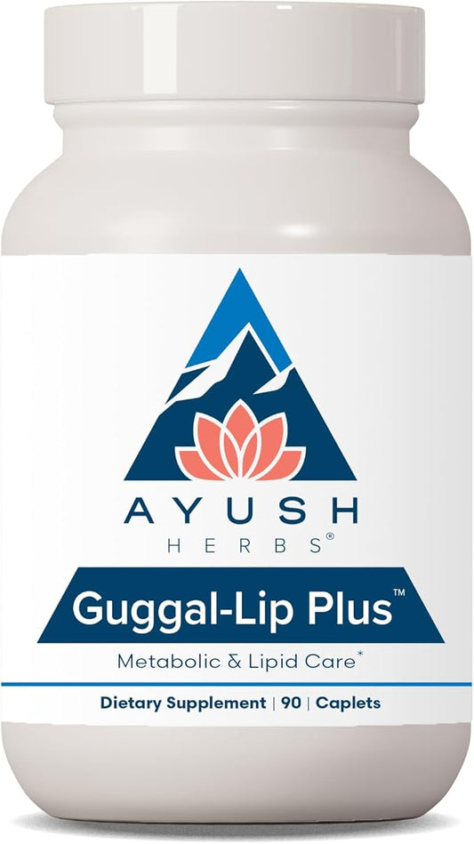 Ayush Herbs Guggal-Lip Plus, Advanced Ayurvedic 90 Vegetarian