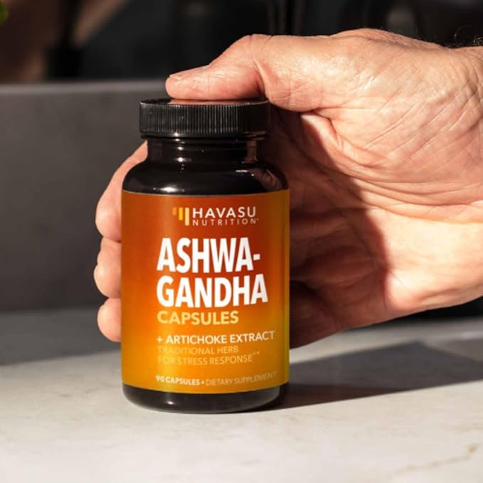 HAVASU NUTRITION Ashwagandha Capsules with Artichoke (1000 mg)