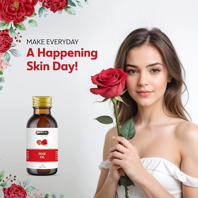 Hemani Rose Oil 30mL (1 OZ)