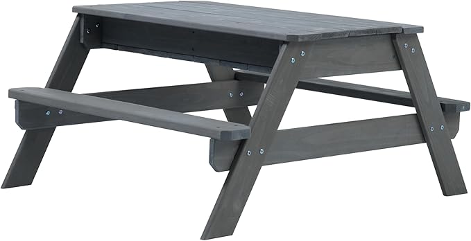 Jack & June Cedar Convertible Sand Box and Picnic Table Playset