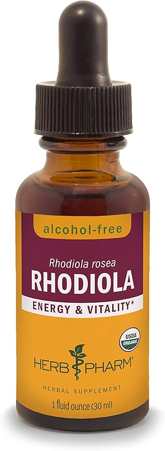 Herb Pharm Certified Organic Rhodiola Root 1 Ounce