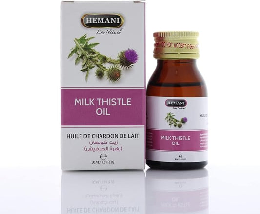 Hemani Milk Thistle Oil 1 oz 30 ml
