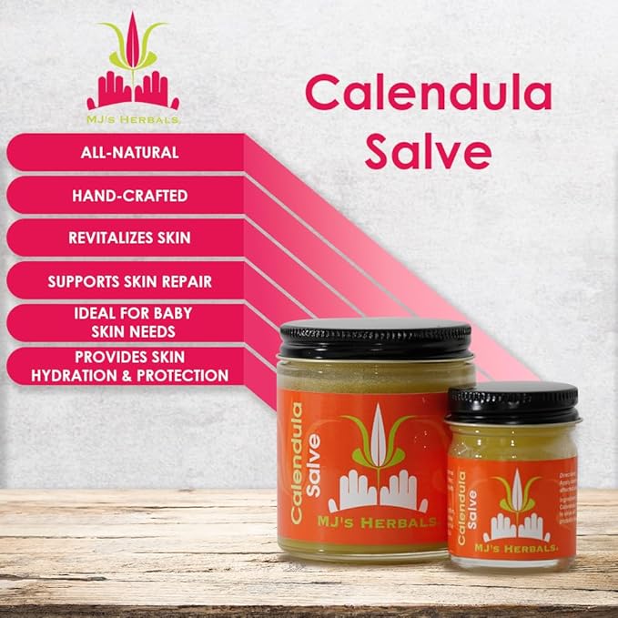 MJ’s Herbals Calendula Salve (4 oz)