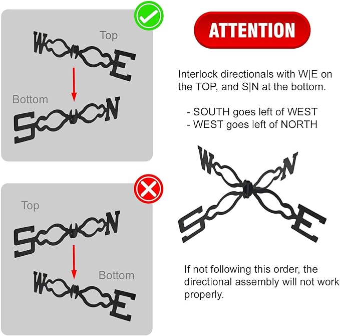 Westcharm 48 in. Crowing Metal Rooster Weathervane | Wind Wheel Decorative Garden Stake with Rooster Ornament | Chicken Garden Weather Vane