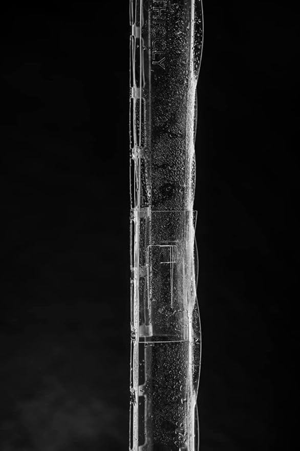 Plastic Moss Poles for Climbing Plants V2 Small 10 Pcs Stackable Moss Pole Monstera Plant Support-Plant Climbing Pole, DIY Moss Pole for Plants Indoor, Plant Sticks Support by THICCLY