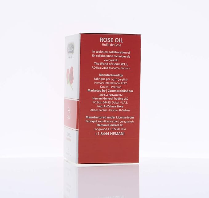 Hemani Rose Oil 30mL (1 OZ)