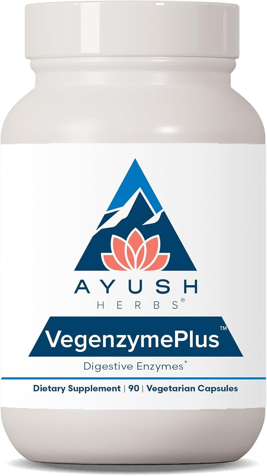 Ayush Herbs Vegenzyme Plus, Plant Based 90 Vegetarian